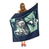 Disney Nightmare Before Christmas Jack Zero Silk Touch Throw Blanket 50x60 Inches - 4 of 4