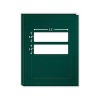 ComplyRight Double-Window Tax Presentation Folder Emerald Green 50/Pack (FG04) - 2 of 4