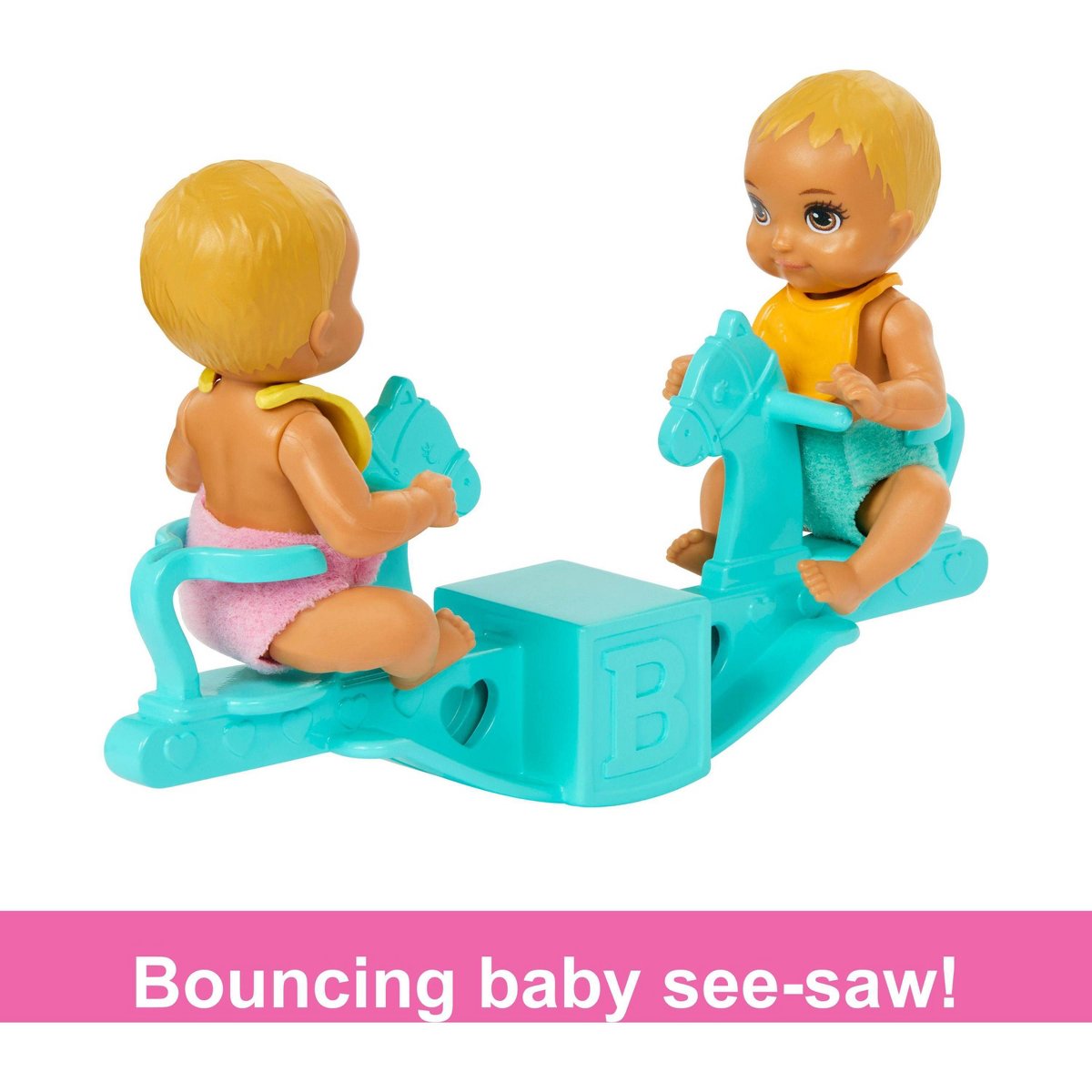 Детские куклы Barbie Skipper Babysitter Doll with Twin Nursery Playset & Accessories Set 17pc — фото 5