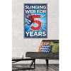 Trends International Marvel Spider-Man - Happy 5th Birthday Framed Wall Poster Prints - 2 of 4