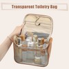 Unique Bargains Transparent Hanging Makeup Bags and Organizers 1 Pc - 2 of 4