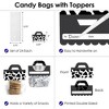 Big Dot of Happiness Cow Print - DIY Farm Animal Party Clear Goodie Favor Bag Labels - Candy Bags with Toppers - Set of 24 - 3 of 4