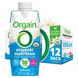 Orgain Organic Vegan Protein Shake - Vanilla Bean - 12ct