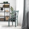 Tangkula Set of 4 Wooden Dining Side Chair Armless Chair Home Kitchen Mint Green - 4 of 4