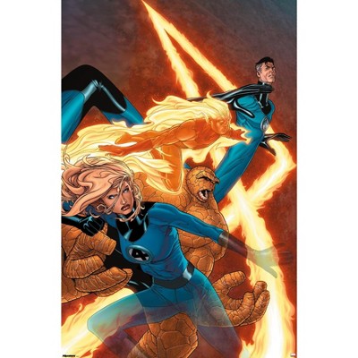 Trends International Marvel Publishing: Fantastic Four - Marvel Knights 4 #9 Framed Wall Poster Prints