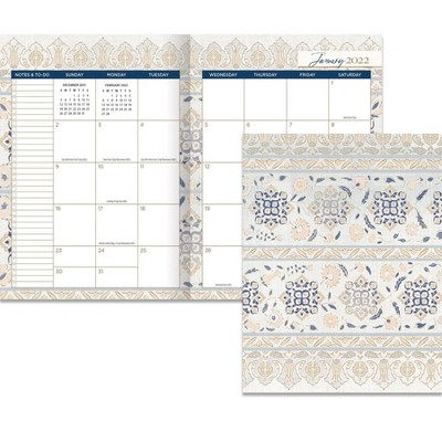 2021-22 Monthly Planner 17 Months 8.5" x 11" Patina Vie - Artisan by Lang
