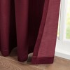 PAGED Pleat Curtain Panel with Tieback,Blackout Curtains with Rod Pocket & Back Tabs,Window Curtains for Living Room,Bedroom - 4 of 4