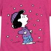 Girls' - Peanuts - Lucy Snow Fitted Short Sleeve Graphic T-Shirt - 2 of 4