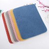 LunaLulinlk Large Microfiber Dish Drying Mat for Kitchen Counter, 20 x 15 inch, Charcoal Reversible Absorbent Dish Mats Pads, Blue - 4 of 4