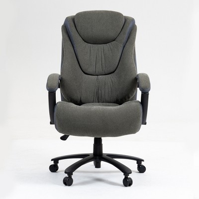 Dolonm Adjustable skin friendly cotton fabric material office chair，S-Curve Back，skin friendly cotton fabric material, Quiet Rollers