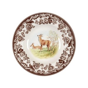 Spode Woodland Soup Plate - Perfect for Thanksgiving - 1 of 3