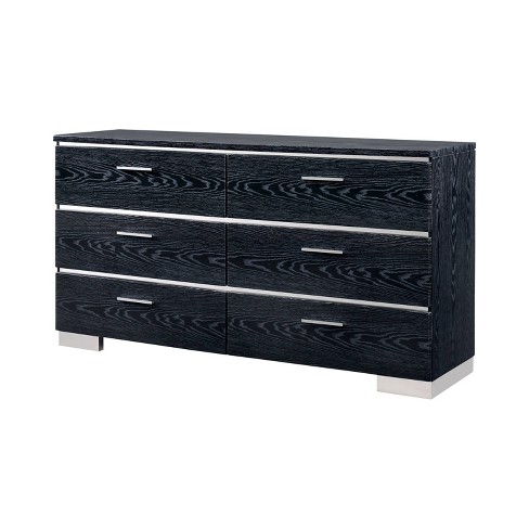 April 6 Drawer Dresser Black Iohomes Target