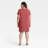Women's Cloud Knit Pajama T-Shirt Dress - Auden™ - 2 of 3