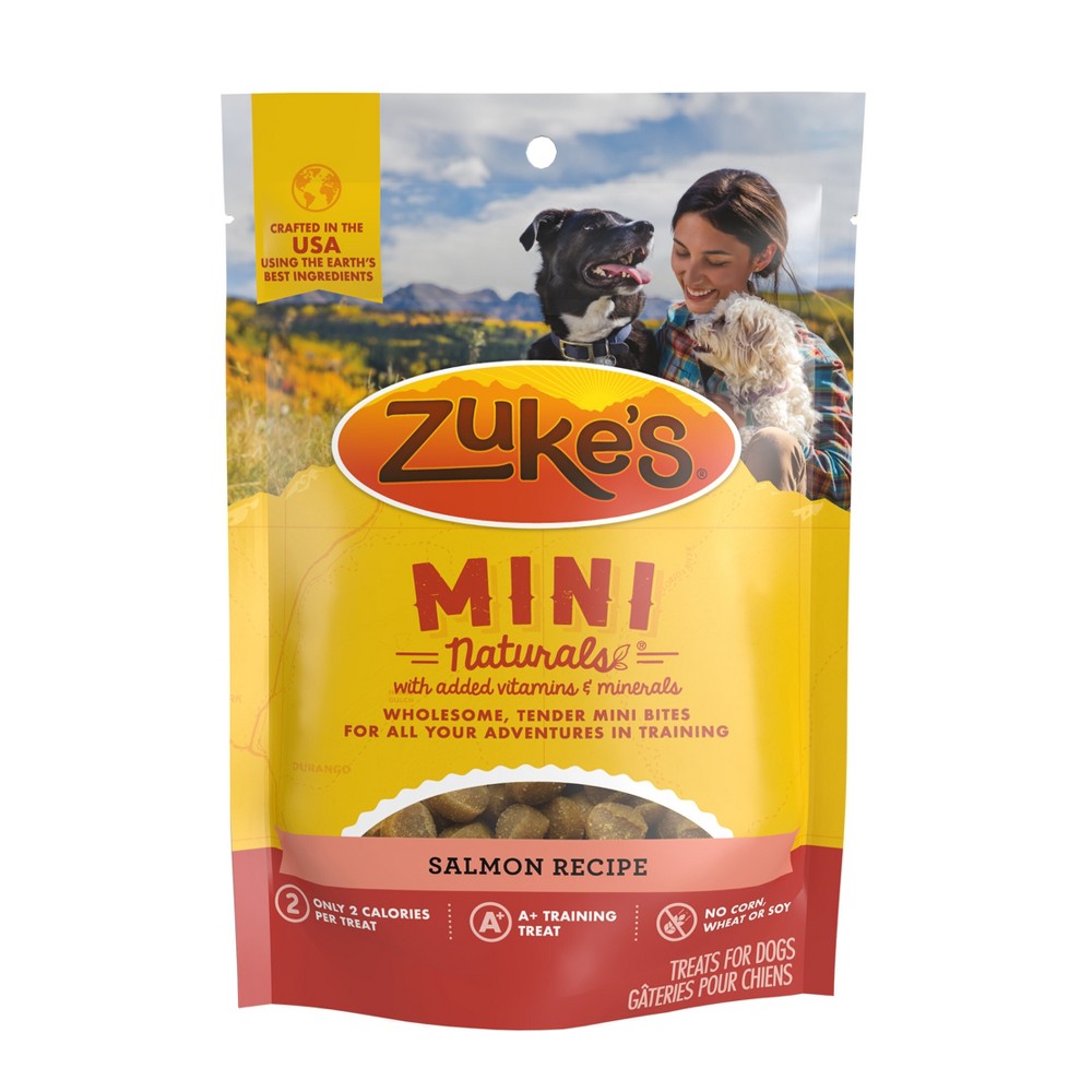 UPC 613423000467 product image for Zukes Mini Naturals Soft Chews with Vitamins & Minerals Salmon Flavor Training D | upcitemdb.com