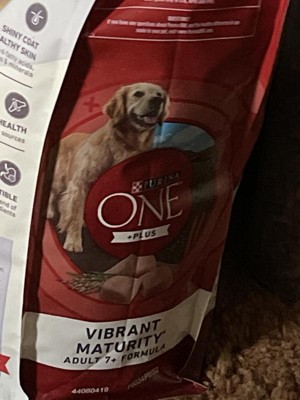 Vibrant maturity hotsell dog food