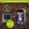 Briarwood Lane Everyday Lantern 12" x 6" x 6" Patriotic Gnomes Solar Lantern - 2 of 4