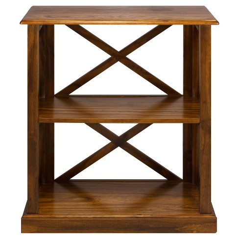 33 3 Shelf Bookcase Warm Brown Flora Home Target