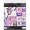 Vivid by Brea Reese: Marker Color-By-Number Kit - Queen of Hearts, 5 Markers - 2 of 4