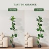 Artificial Fiddle Leaf Fig Tree - 5FT Fake Plant - 3 of 4