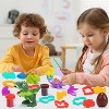 Skirfy Dinosaur Play Dough Sets for Toddlers, 30 Pcs Play Dough Accessories, Dinosaur Play Dough Toys, Dinosaur Toys. - 4 of 4