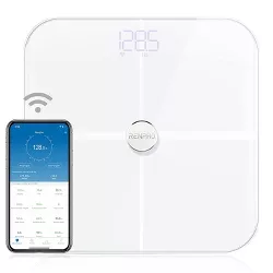 RENPHO Scale for Body Weight, Smart Wi-Fi Bluetooth Digital Bathroom Scale, Body Fat Percentage Health Monitor BMI Body Composition Analysis with Smartphone App