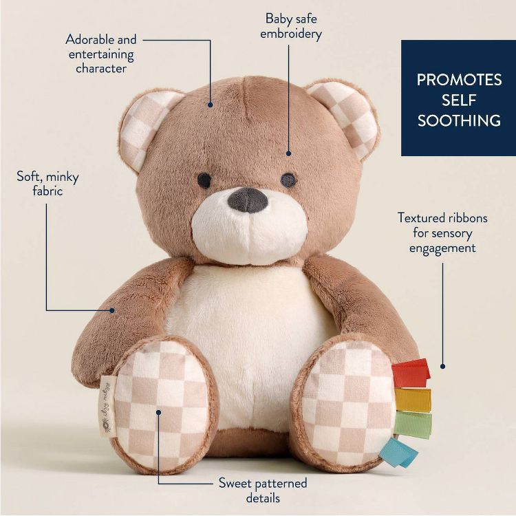 Itzy Ritzy Sweetie Snuggles Plush Stuffed Animal - Bear, 4 of 7