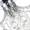 CWI Lighting Princess 3 Light Flush Mount With Chrome Finish - 2 of 4