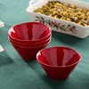 Certified International (Set of 4) 22oz Berry Red Christmas Ice Cream Bowls - 4 of 4