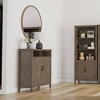 WyndenHall Cantina Medium Storage Cabinet Smoky Brown - 3 of 4