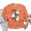 Simply Sage Market Coquette Ghost Collage Garment Dyed Long Sleeve - 3 of 4