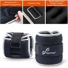 Sportneer Ankle Weights, Leg Weight Wrist Weight Straps 2 x 1 kg - 3 of 4