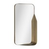HomeRoots 28" Bronze Metal Accent Mirror - 4 of 4