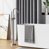 Freestanding Bathtub Filler with High-Flow Shower Mixer Valve - Floor Mounted Freestanding Tub Spout and Standing Shower Faucet System - 2 of 4