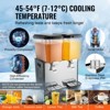 VEVOR Commercial Beverage Dispenser, 2 Tanks 18 L / 19 QT Per Tank Juice Dispenser, 370W Stainless Steel Ice Tea Drink Machine - 4 of 4
