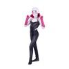 Marvel Kids' Spider Gwen Zentai Halloween Costume Jumpsuit Black - 2 of 4