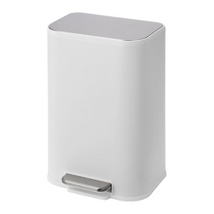 Kitchen Trash Can, Stainless Steel Garbage Can, Step On Trash Can with Quiet Close Lid & Inner Bucket for Kitchen Office - 1 of 4