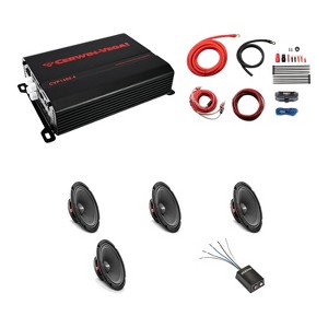 DS18 PRO-NS8.4 8in 4-Speaker Pro Audio System w/ Amp + LOC : Target