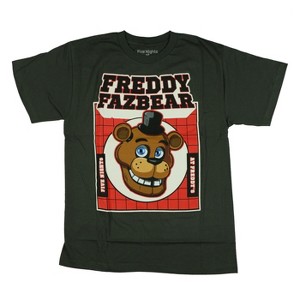 Seven Times Six Five Nights At Freddy's T-Shirts Boys' Fazbear Grid Design Graphic Tee - 1 of 4