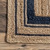 Nuloom Rikki Coastal Braided Jute Indoor Area Rug - 3 of 4