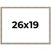 PosterPalooza | Classic Modern Silver Picture Frame - UV Acrylic, Backing Board, Hanging Hardware Included - 2 of 4