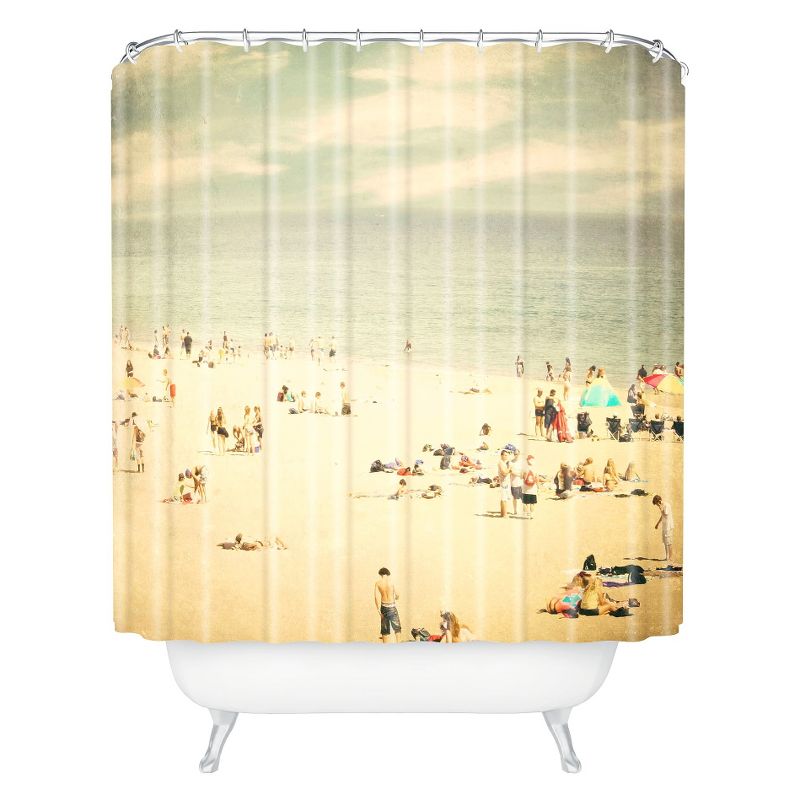 Vintage Beach Shower Curtain Desert - Deny Designs, 1 of 6