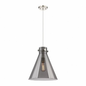 Newton Cone - 1 Light Pendant In Industrial Style-16.5 Inches Tall and 14 Inches Wide - 1 of 1