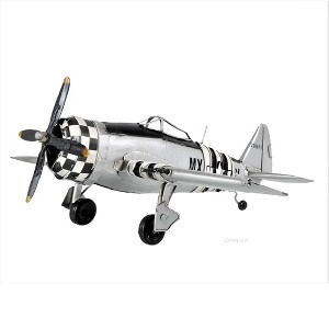 1943 Republic P-47 Bomber-Fighter – 4.375 Inch Height – Handcrafted Iron Model By Old Modern Handicrafts - 1 of 4