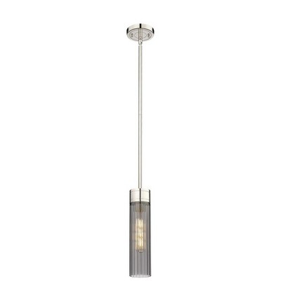 Empire - 1 Light Stem Hung Pendant In Modern Style-12.75 Inches Tall and 3.13 Inches Wide