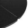 XINGHANZHENXUAN Easy Assembly Round Petal-Shaped Coffee Table, Center Table for Living Room - 3 of 4