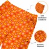 Ola! Otter Girl Leggings - Indian Flora Orange- Orange - 2 of 4
