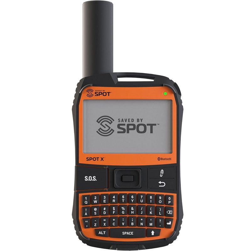 SPOT X - 2-Way Satellite Messenger with Bluetooth | Handheld and Portable GPS | Great for Hiking, Camping, and Cars | Subscription Applicable, 1 of 9