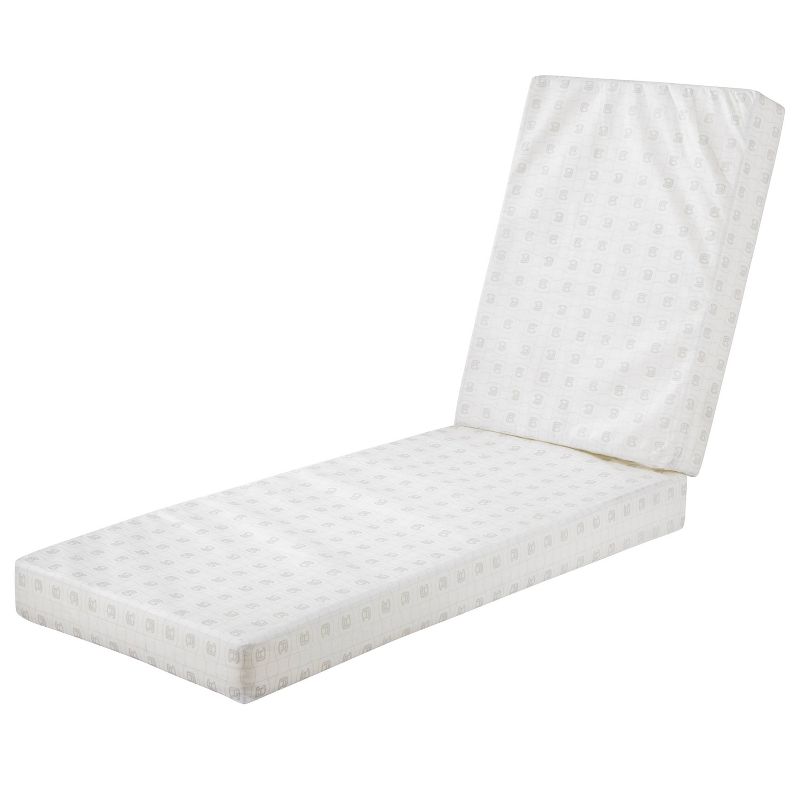 Montlake Water-Resistant Patio Chaise Lounge Cushion - Classic Accessories, 3 of 14