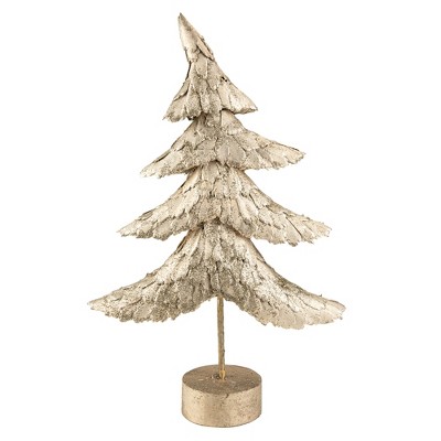 wooden decorative christmas tree