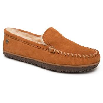 Minnetonka Women's Suede Terese Loafer Slippers